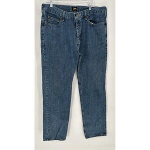 Lee Regular Fit Men's Blue Jeans/Pants 38 X 34